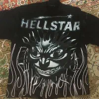 تیشرت گرم بالا هل استار باکسی Hell Star