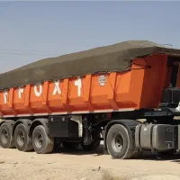 چادر تریلی سه محور تمام برزنت