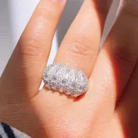 انگشتر جواهر تمام نقره مدل الیزا|بدلیجات|تبریز, |دیوار