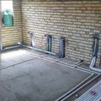 لوله کشی اب وفاضلاب  ودریکاری ساختمان