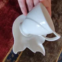 قهوه خوری سفید انتیک ۱۵ ساله|ظروف سرو و پذیرایی|رشت, کوی مهر|دیوار