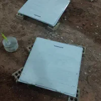 دوعدد درپوش ۵۰در پنجاه|مصالح و تجهیزات ساختمان|نمین, |دیوار