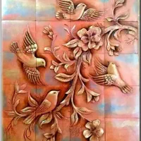 فروش ویژه کتیبه سفالی دیواری|مصالح و تجهیزات ساختمان|سیرجان, |دیوار