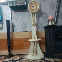 ساعت ایستاده سالم جنس چوب