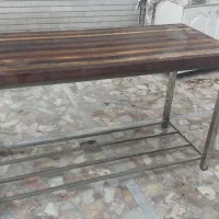 میز تخته کار چوبی