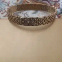 دستبند سیاه قلم و تک پوش سایز ۳