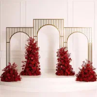 میز و صندلی بک گراند میز کیک جایگاه عروس و داماد