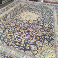 فرش ۱۲متری سبزوار دستباف سرمه ای یکی