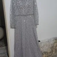 پیراهن مجلسی کار شده