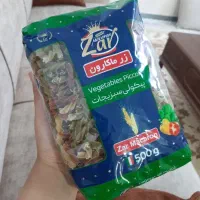 ماکارانی پیچی سبزیجات زر ماکارون
