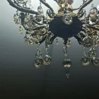 لوستر برنزی 10 شعله سنگین