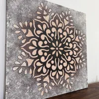 تابلو پتینه کاری برجسته کار دست|تابلو، نقاشی، عکس|کرج, گوهردشت|دیوار