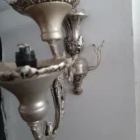 سه عدد چراغ دیواری ویک عدد لوستر فانتزی