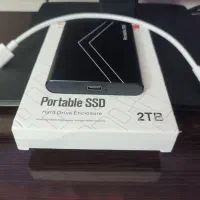 هارد SSD اکسترنال 2 ترابایت نو اصن استفاده نشده