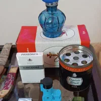 قلیون مینی،فندک و تعدادی وسایل...