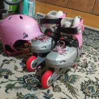 اسکیت دخترانه درحد نو|دوچرخه، اسکیت، اسکوتر|گنبد کاووس, |دیوار