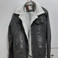 کاپشن جین کت لی خزدار سالم درحد