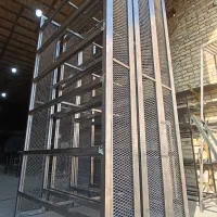 میز ودکورفلزی قفسه رگال باپروفیل سبک وجوش co2|خدمات پیشه و مهارت|یزد, |دیوار