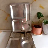 ظروف استیل چند تکه