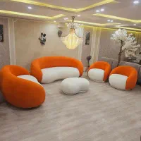 مبل راحتی طرح لوبیایی(مرکز پخش ال تدی،مینیمال)