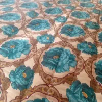 لحافکرسی ۴ در۴ پشم گوسفند پارچه نخی زدلک|رختخواب، بالش، پتو|هشتگرد, قاسم آباد بزرگ|دیوار