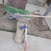 دوعددتبربزرگ بادسته چوبی مناسب