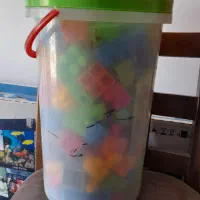 لگو قطعه بزرگ ۲۲۰ عدد .|اسباب‌‌بازی|تبریز, |دیوار