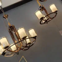 لوستر لهستانی مدرن در اندیشه فاز4 اقساط بدون بهره|لوستر و چراغ آویز|اندیشه, اندیشه فاز ۱|دیوار