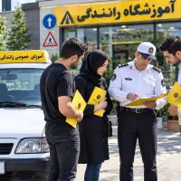 آموزش خصوصی رانندگی با خودرو آموزشی امیدیه