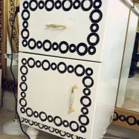 کنسول کنار آینه کشودار سالنی
