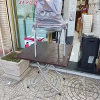 صندلی پلاستیکی پایه فلزی|میز و صندلی غذاخوری|سراب, |دیوار