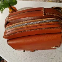 کیف دوشی چرم طبیعی دست دوز|کیف، کفش، کمربند|شهریار, شهرک امیریه|دیوار