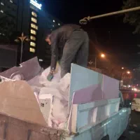 حمل و نقل نخاله با نیسان