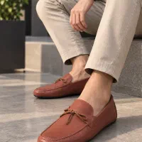 کفش مردانه قهوه ای روشن