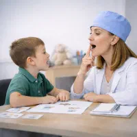 تاخیرکلامی/لکنت‌/تلفظ اشتباه/گرفتگی صدا/اختلال بلع