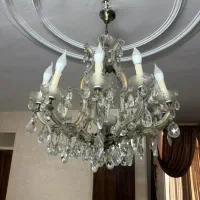 لوستر ۱۲ شاخه و ۴ شاخه کریستال|لوستر و چراغ آویز|تهران, مرزداران|دیوار