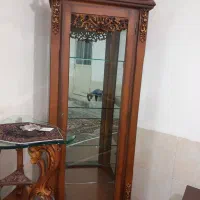 ویترین  چوب راش نو تمیز سالم