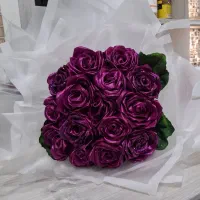 هدیه هنری و دست ساز( گل روبانی)