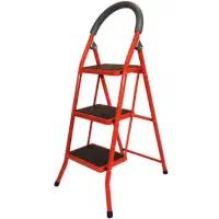 نردبان خانه تکانی فلزی پله پهن