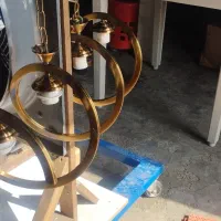 لوستر|لوستر و چراغ آویز|کیش, |دیوار