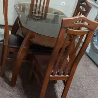 میز نهار خوری ۴ نفره چوب راش