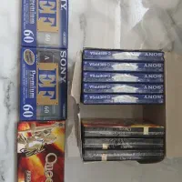 نوار کاست خام سونی و کویین ساخت ژاپن و کره
