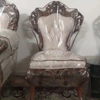 یک سرویس مبل سلطنتی قهوه ای خیلی خوشرنگ|مبلمان خانگی و میز عسلی|ری, فیروزآبادی|دیوار