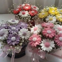 بابونه|گل مصنوعی|قم, ارم|دیوار