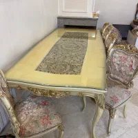 میزناهارخوری ۱۰ نفره چوب گردو