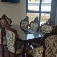میز نهارخوری ۸ نفره، سلطنتی تمیز در حد نو