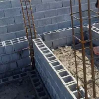 سیمانکاری و بلوک چینی واجر چینی|خدمات پیشه و مهارت|تالش, هشتپر|دیوار