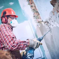 فنر لوله بازکن فاضلاب تخریب و کنده کاری ساختمان