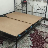 تخت خواب دونفره فرفوژه|تخت و سرویس خواب|شاهین‌شهر, طالقانی|دیوار