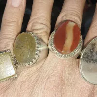 انگشتر عطیقه اصل|کلکسیون اشیاء عتیقه|شیراز, انجیر|دیوار